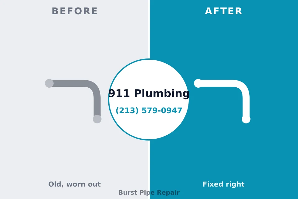 Before and after: plumbing company Battle Mountain, NV